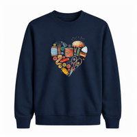 Sweatshirt Coeur Couture