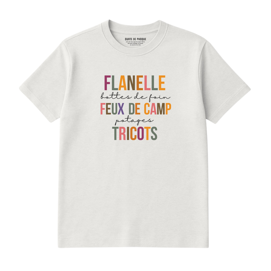 T-Shirt Flanelle