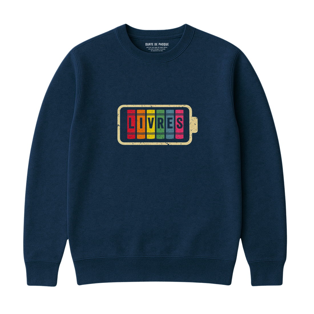 Sweatshirt Batterie Livres