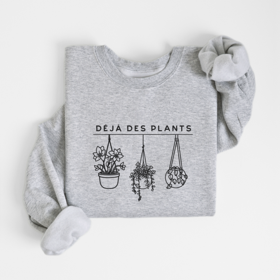 SWEATSHIRT PLANTS - GRUAU