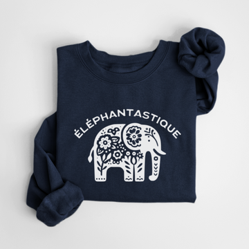 SWEATSHIRT ÉLÉPHANTASTIQUE