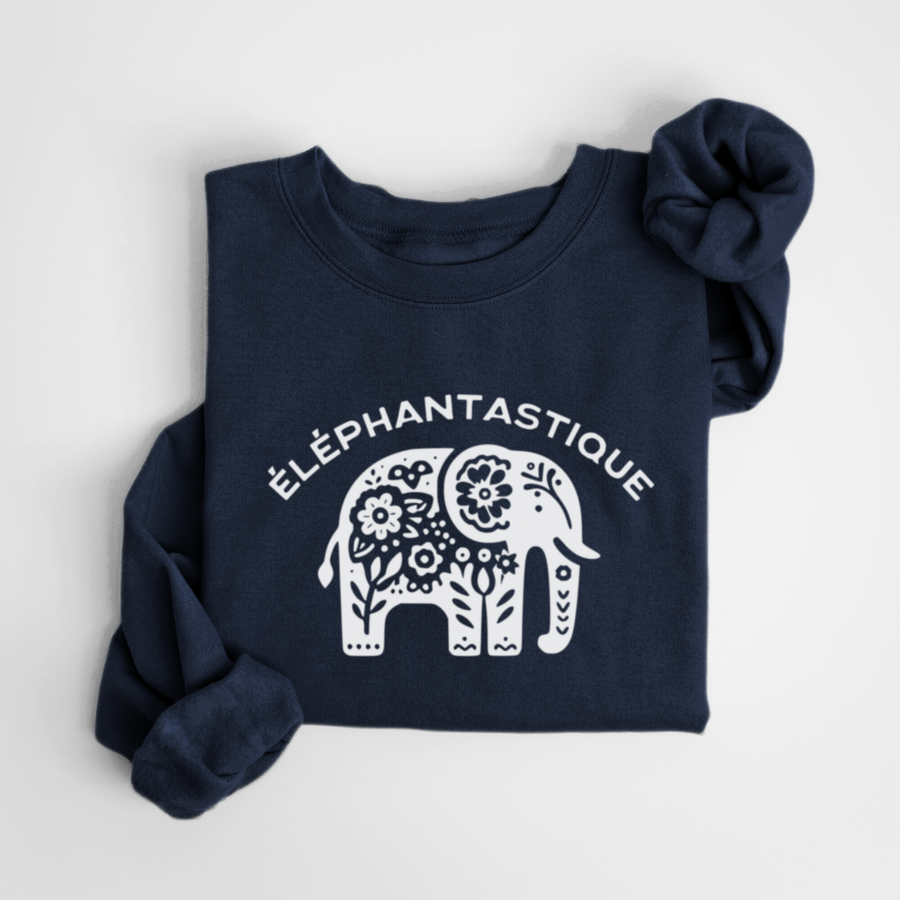 SWEATSHIRT ÉLÉPHANTASTIQUE