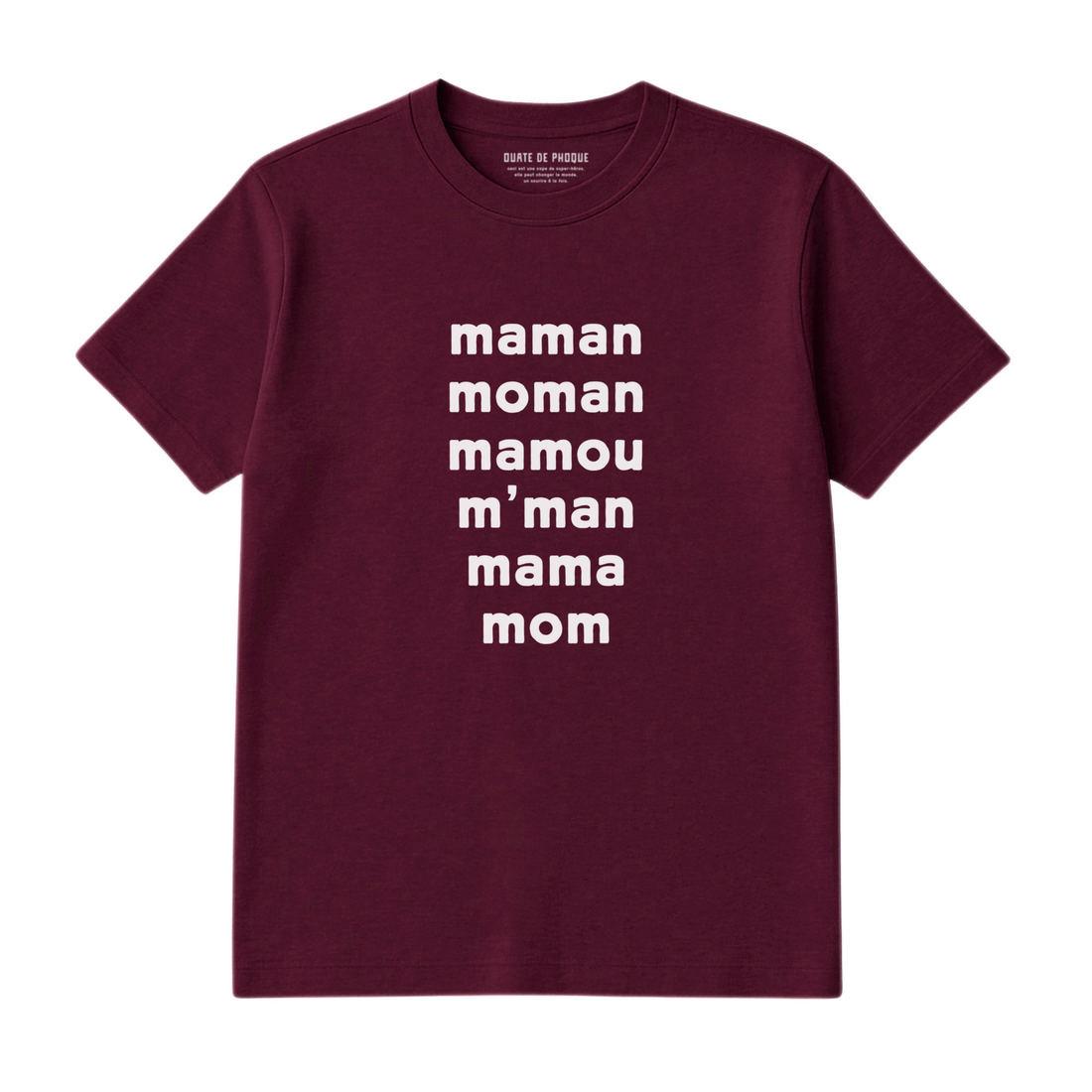 T-Shirt Maman Moman