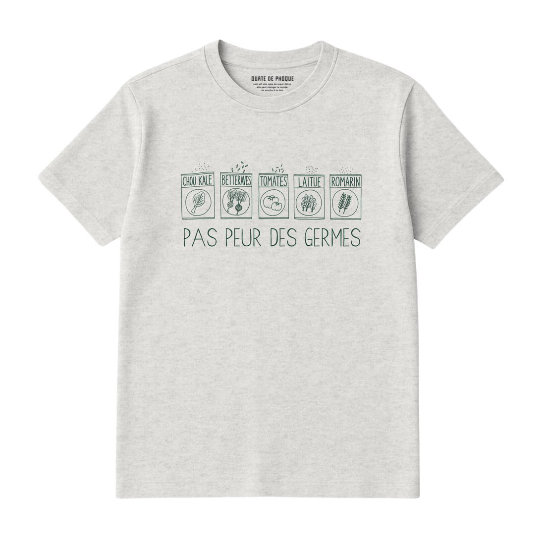 T-Shirt Pas Peur Des Germes