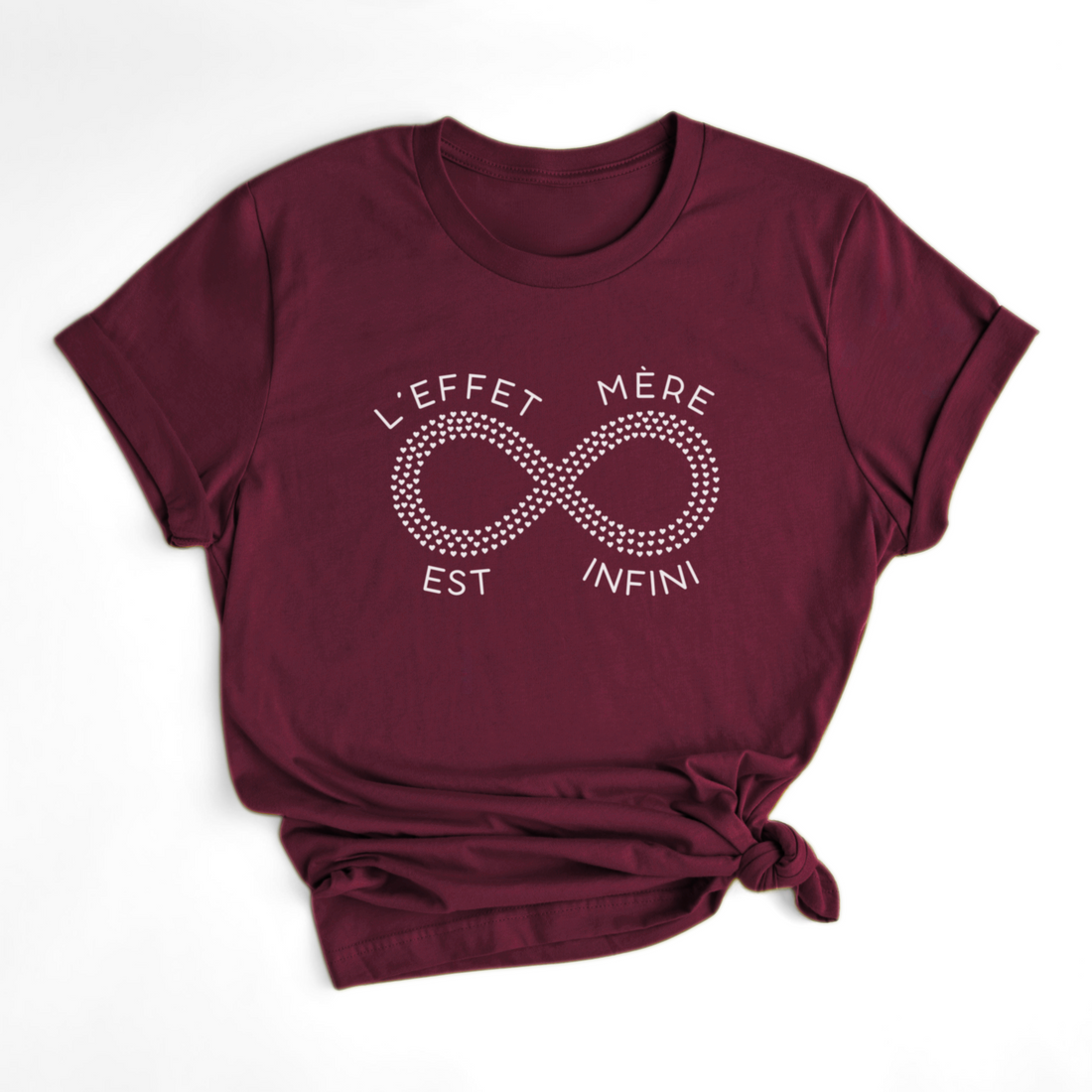 T-SHIRT EFFET MÈRE INFINI