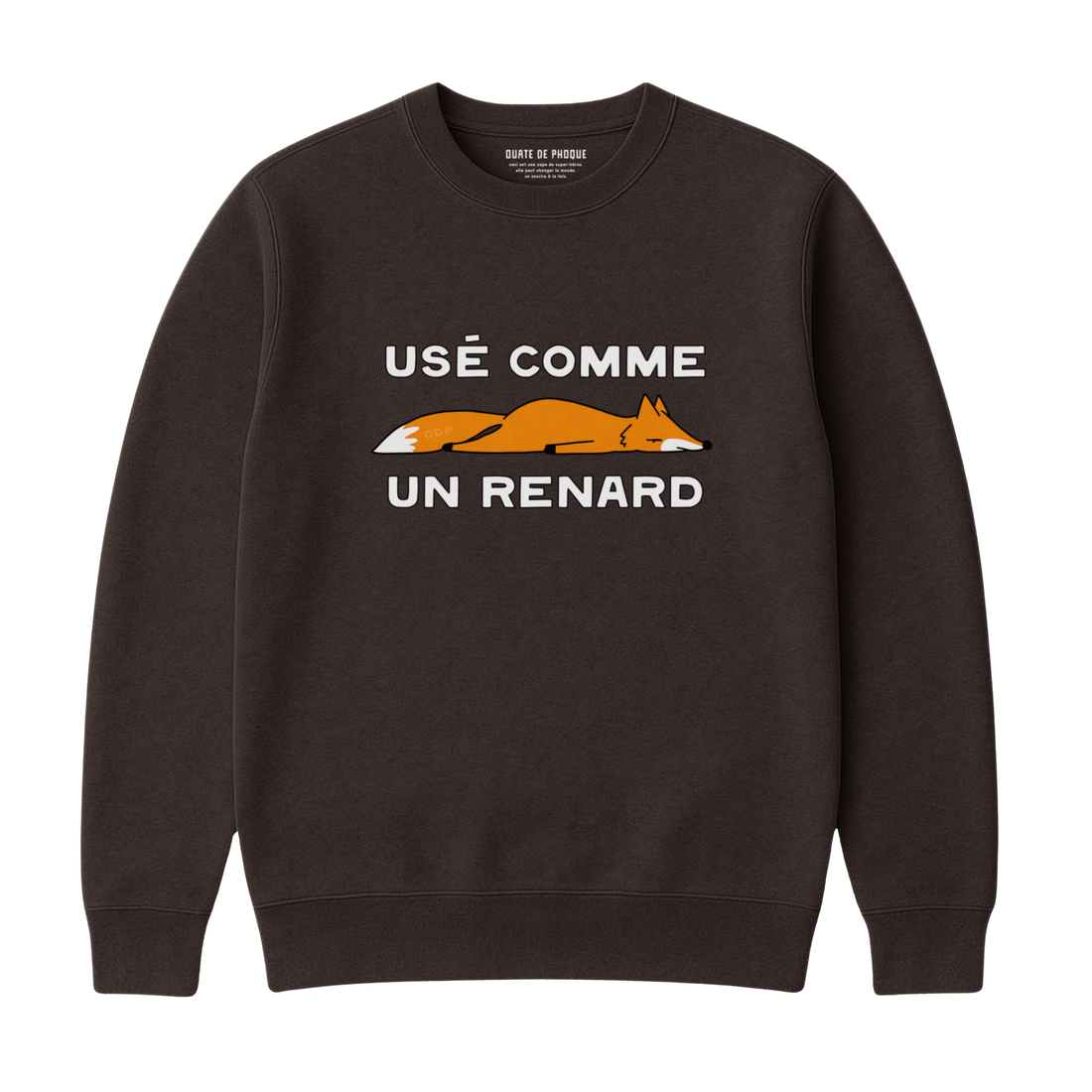 Sweatshirt Usé Renard