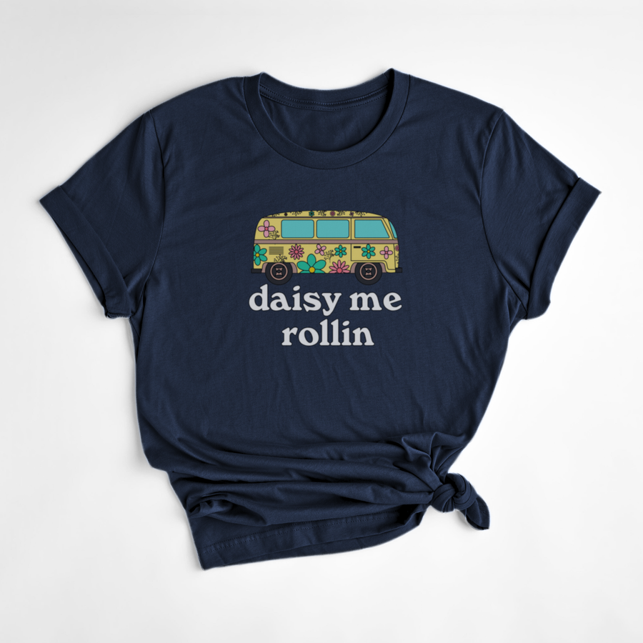 T-SHIRT DAISY - MARINE