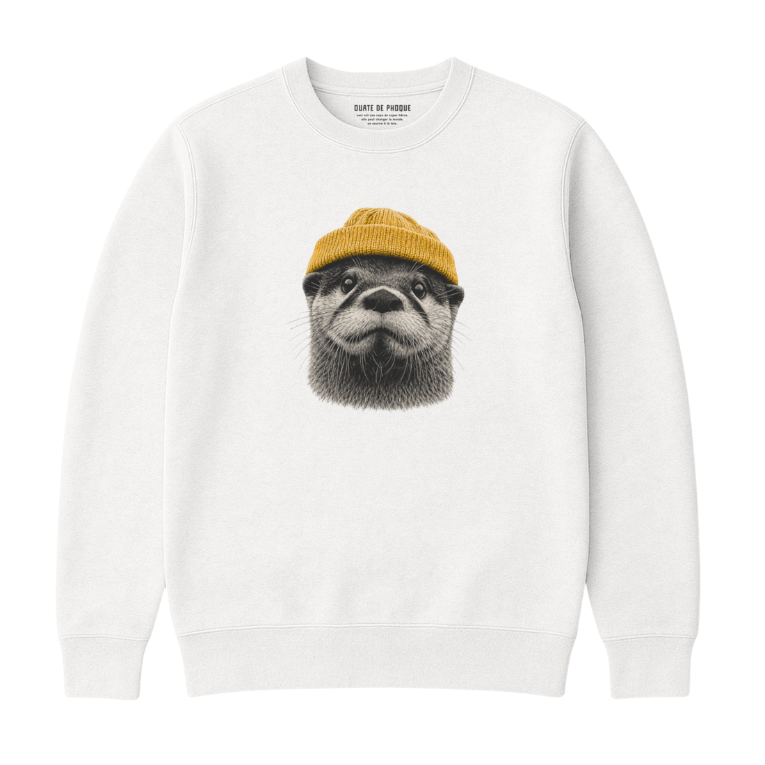 Sweatshirt Loutre Vintage