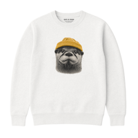 Sweatshirt Loutre Vintage