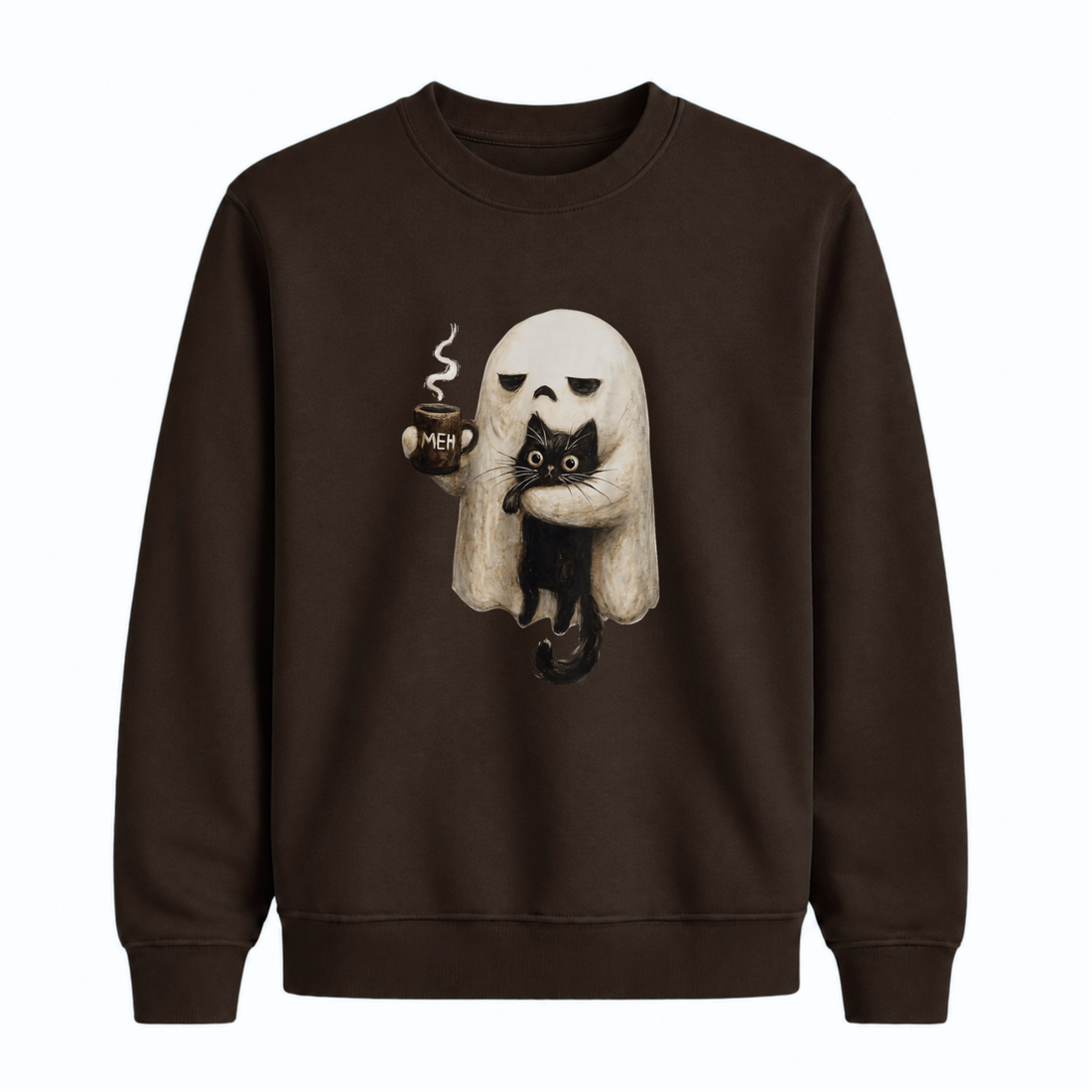 Sweatshirt Fantôme Chat