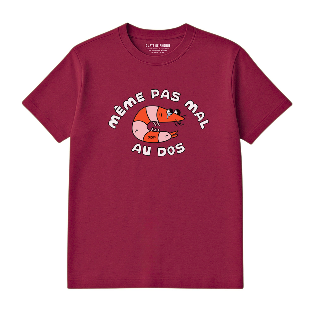 T-Shirt Mal Au Dos