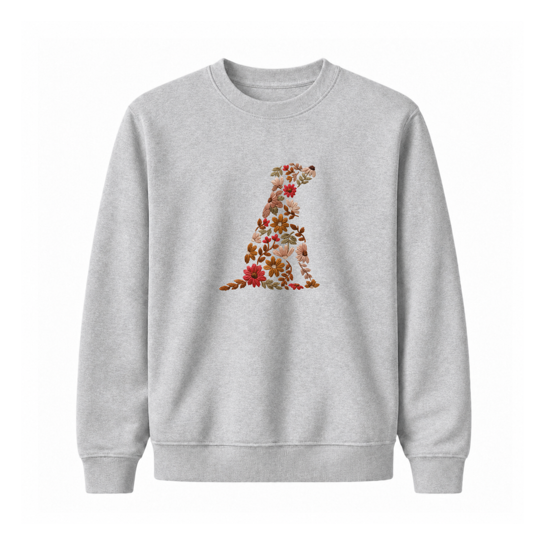 Sweatshirt Chien De Fleurs - Enfant