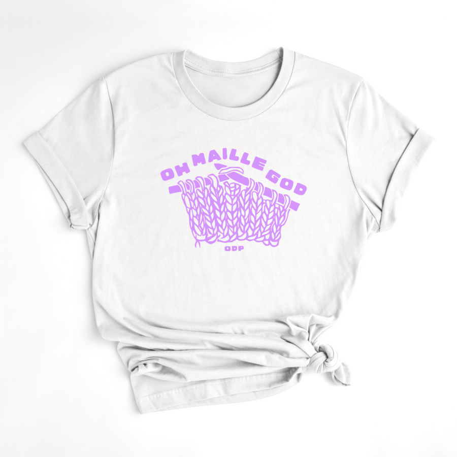 T-SHIRT OH MAILLE GOD