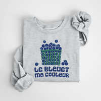 SWEATSHIRT BLEUET