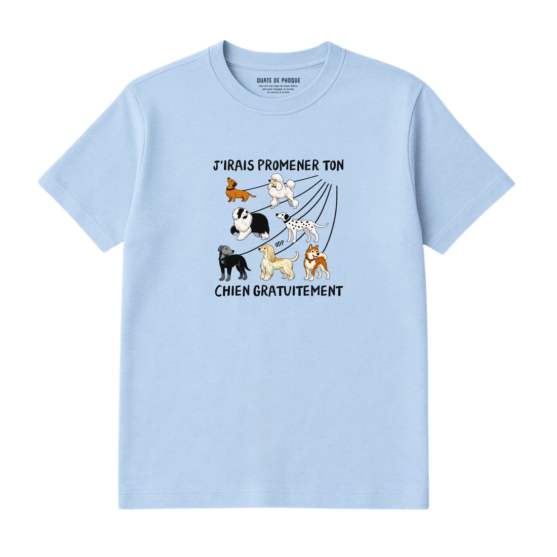 T-Shirt Promener Ton Chien
