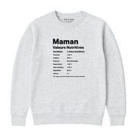 Sweatshirt Valeurs Nutritives