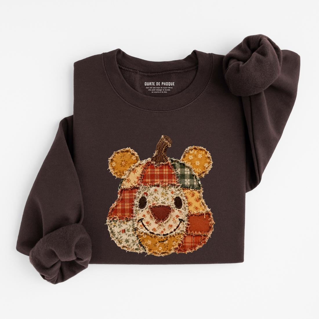 Sweatshirt Pooh Effet Patch