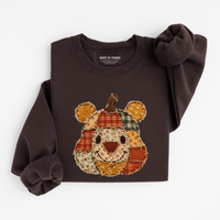 Sweatshirt Pooh Effet Patch