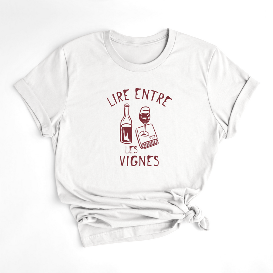 T-SHIRT LIRE ENTRE LES VIGNES