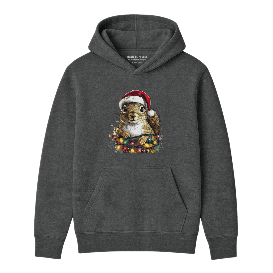 Hoodie Écureuil Noël