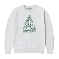 Sweatshirt Chatpin De Noël