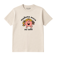 T-Shirt Madame Accro Au Café