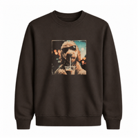 Sweatshirt Chien Café Glacé