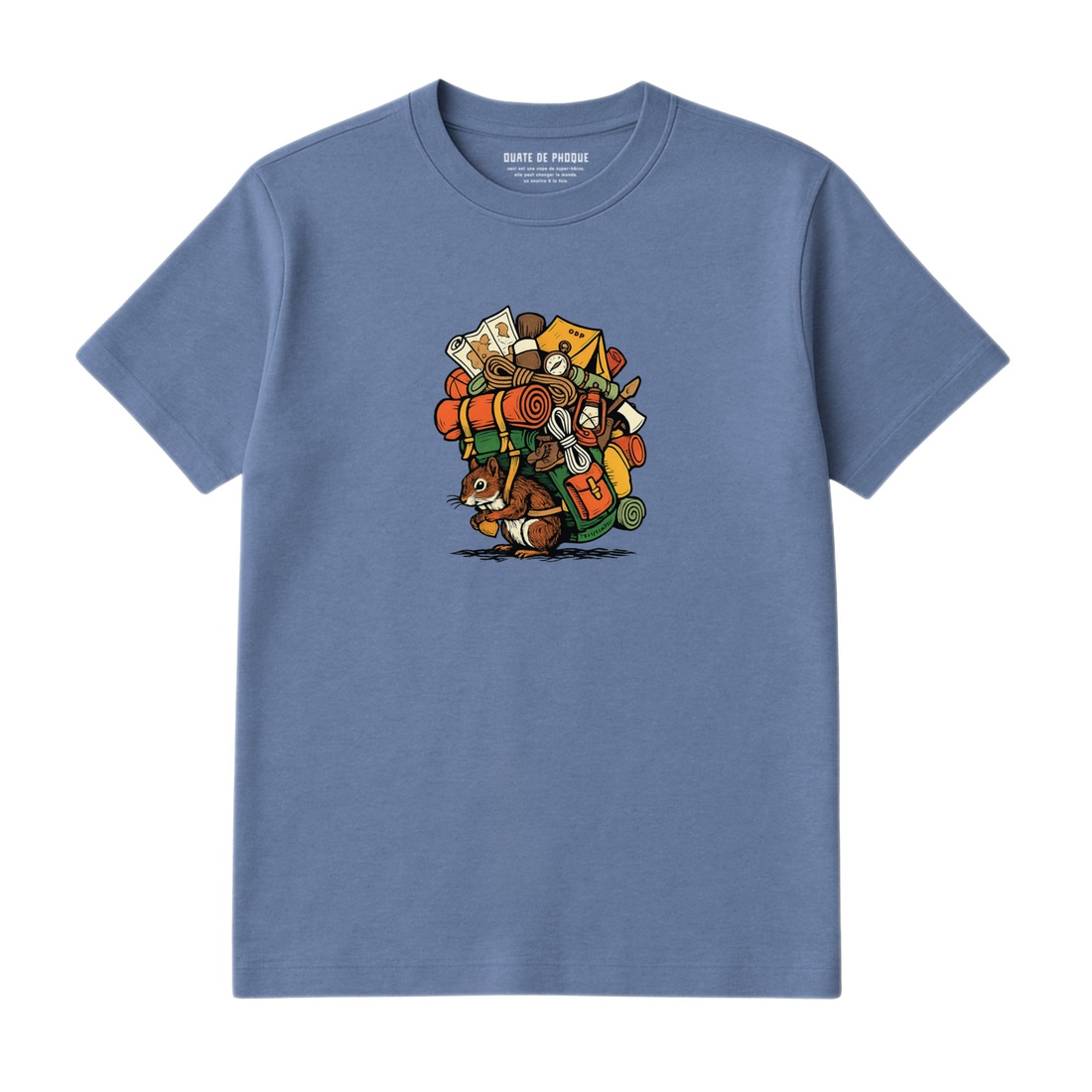 T-Shirt Écureuil Camping