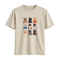 T-Shirt Chats Stylés