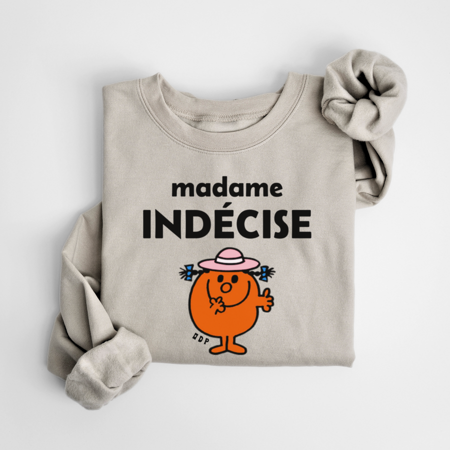 SWEATSHIRT MADAME INDÉCISE