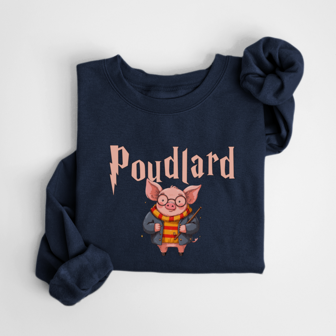 SWEATSHIRT POUDLARD - MARINE