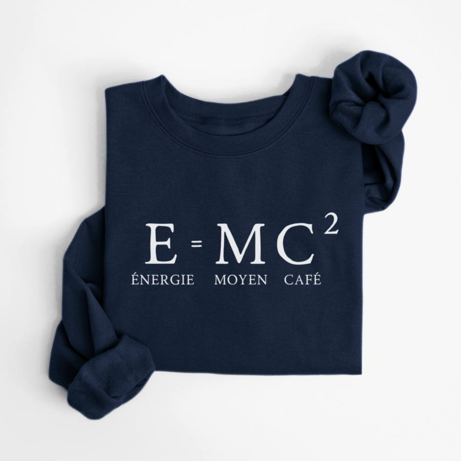 SWEATSHIRT E=MC2