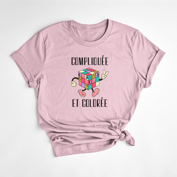 T-SHIRT COMPLIQUÉE ET COLORÉE - FLORAL