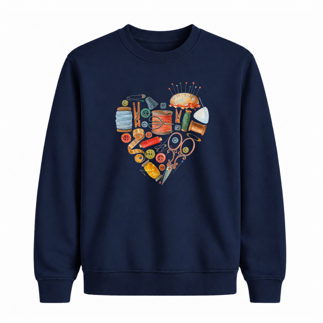 Sweatshirt Coeur Couture