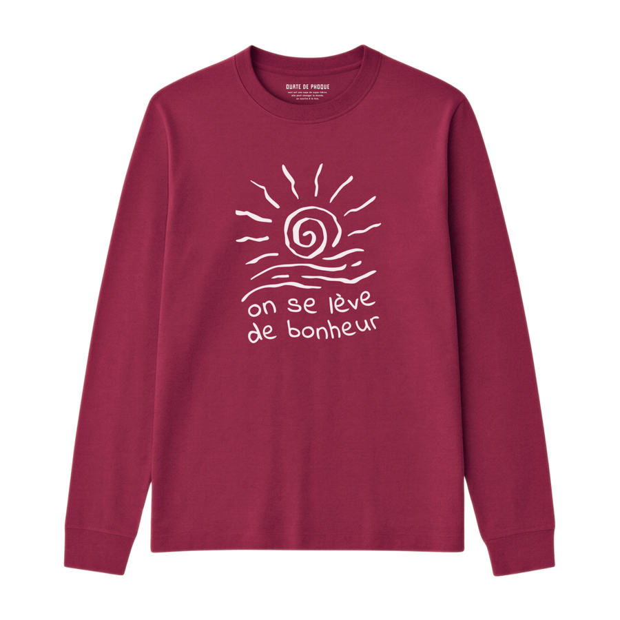 Longsleeve Lève De Bonheur 2.0