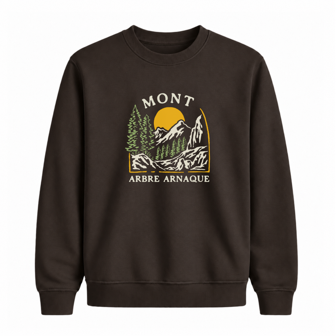 Sweatshirt Mont Arbre Arnaque