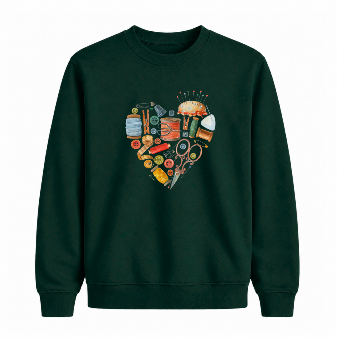 Sweatshirt Coeur Couture