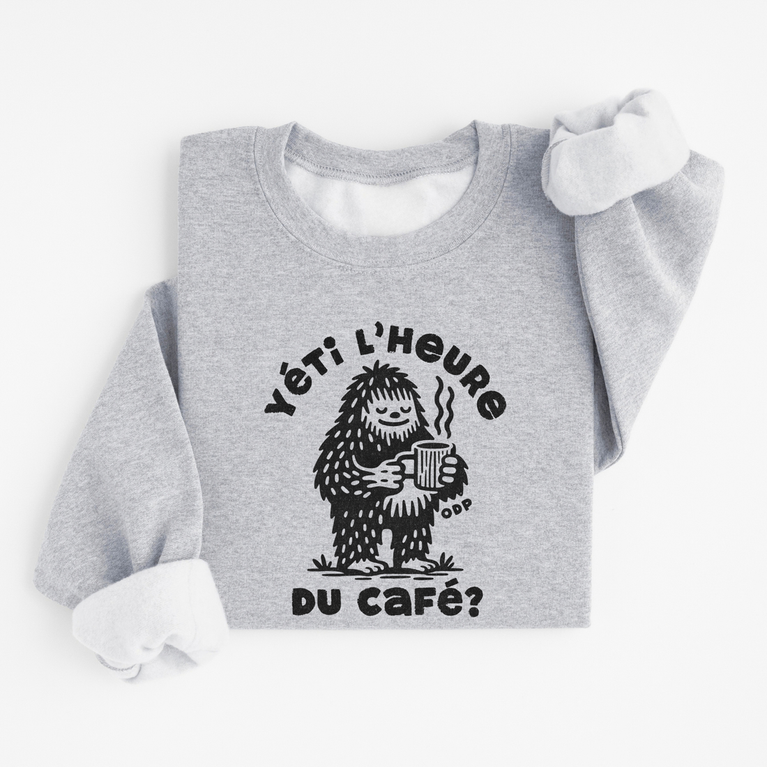 Sweatshirt Yéti Café