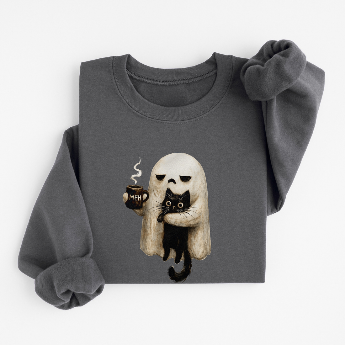 Sweatshirt Fantôme Chat