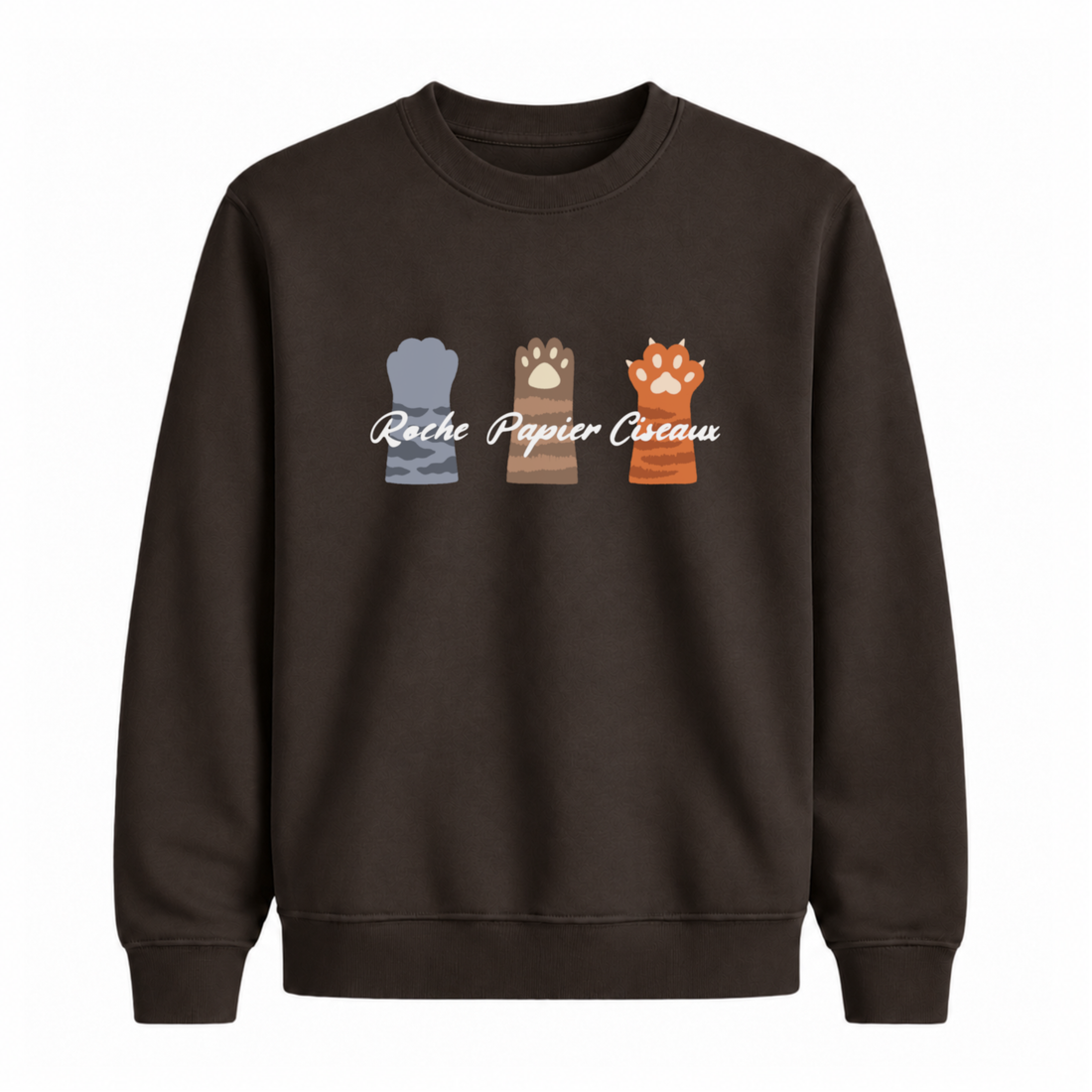 Sweatshirt Roche Papier