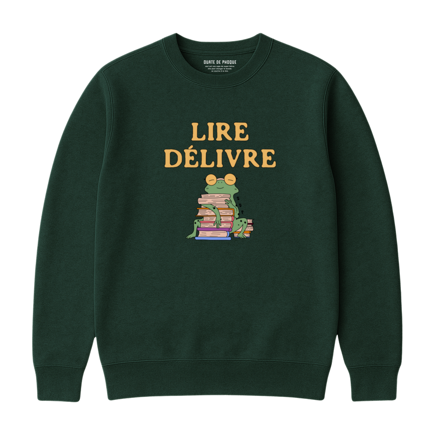 Sweatshirt Lire Délivre