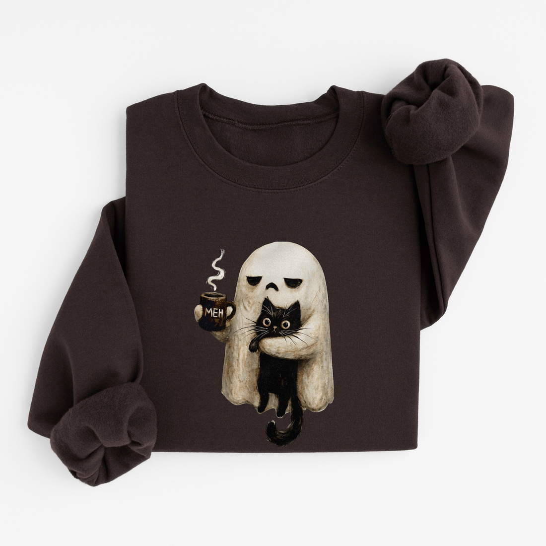 Sweatshirt Fantôme Chat