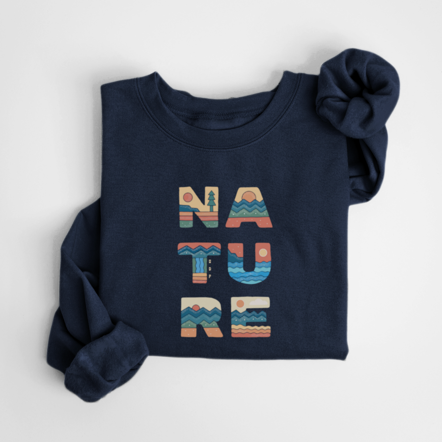 SWEATSHIRT NATURE - MARINE