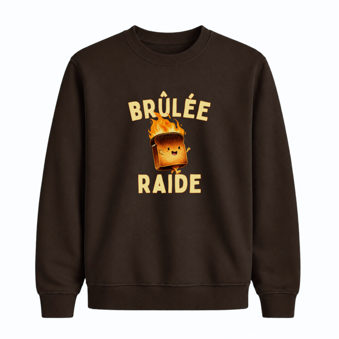 Sweatshirt Brûlée Raide