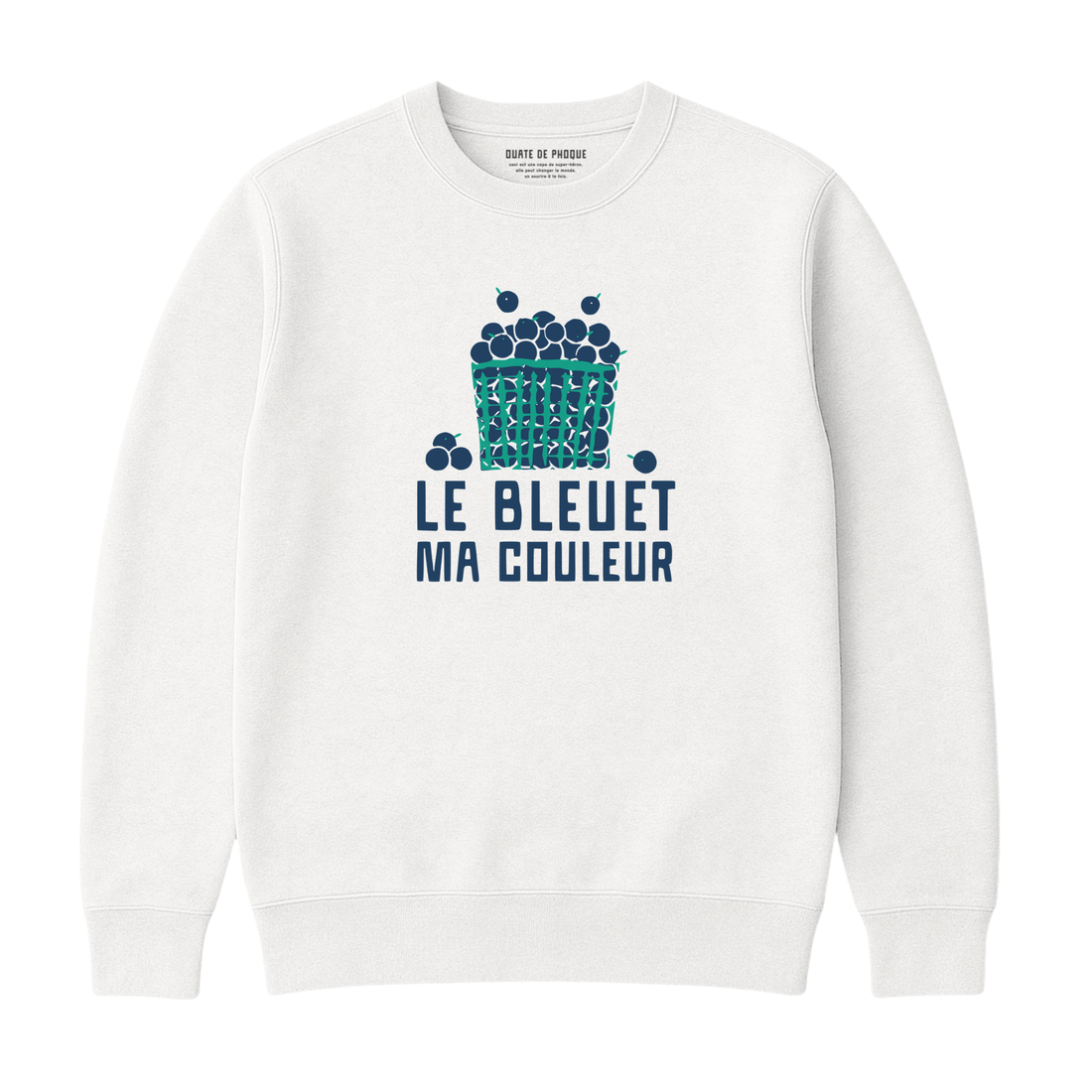 Sweatshirt Bleuet