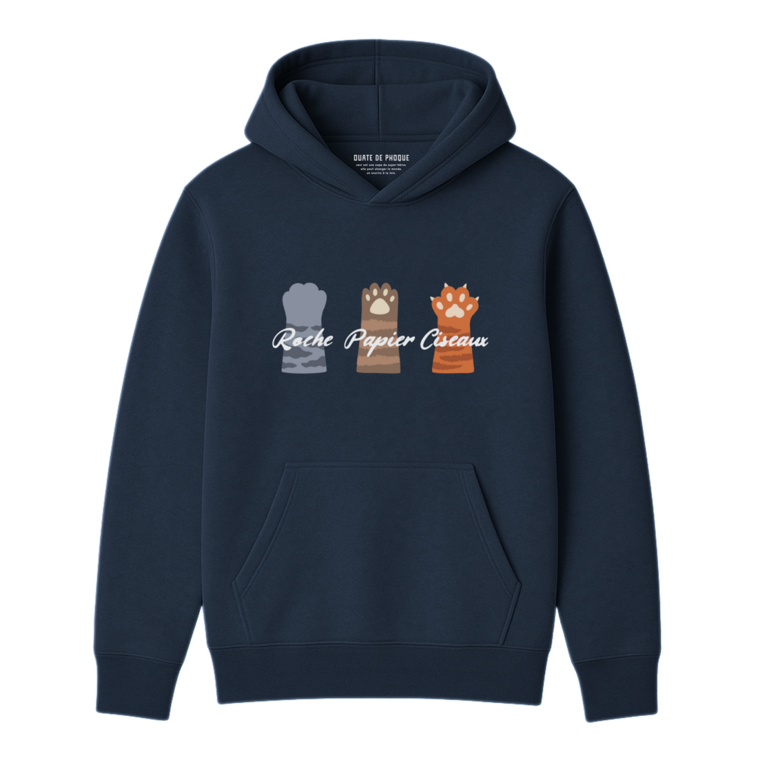 Hoodie Roche Papier