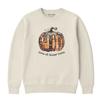 Sweatshirt Vivre Laisser Livres
