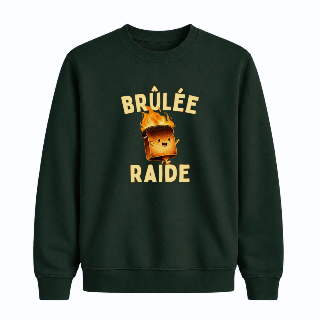 Sweatshirt Brûlée Raide