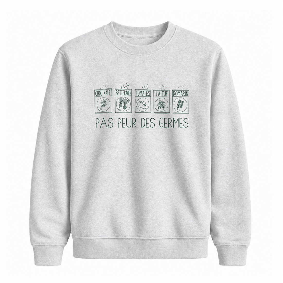 Sweatshirt Pas Peur Des Germes