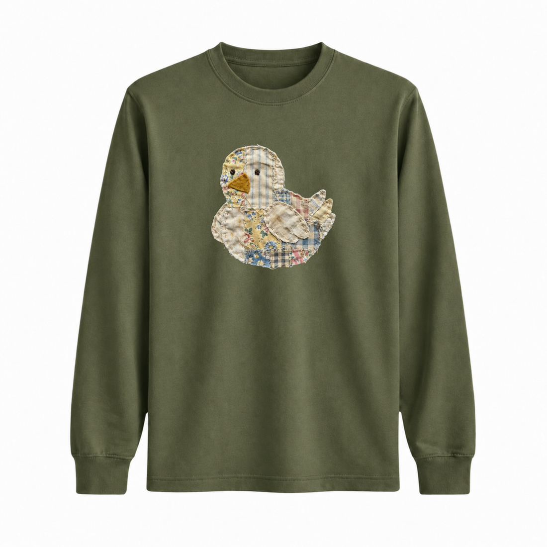 Longsleeve Poussin Effet Patch